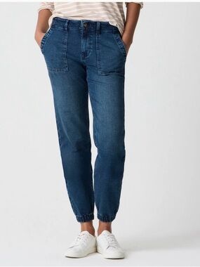 JCrew Dark Blue Denim Jogger Pants